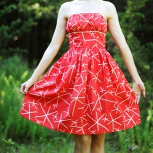 Girls From Savoy Nostalgic Asterisk Dress Size 6